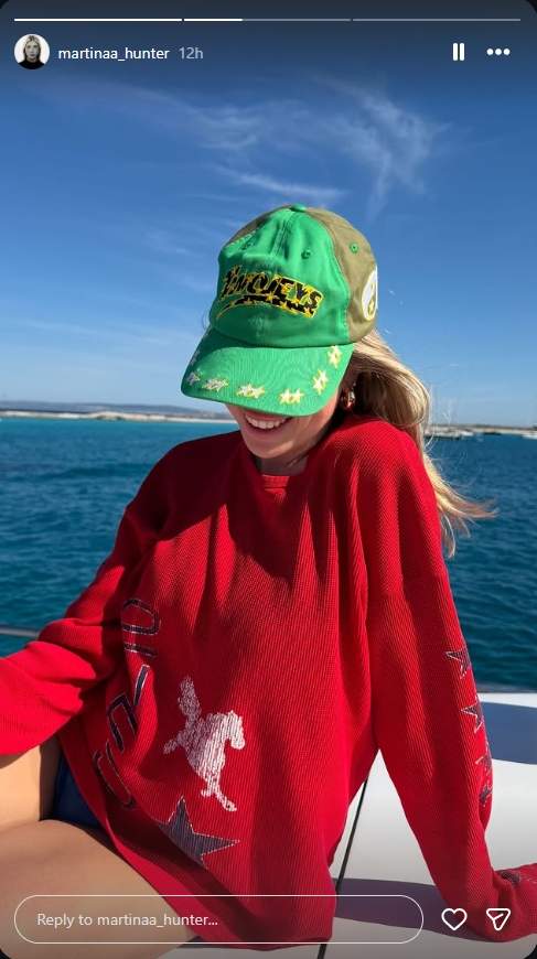 La foto de la Martina en un iot / Instagram La foto de la Martina en un iot / Instagram