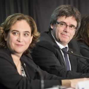 Colau Puigdemont Col·legi Economistes - Sergi Alcàzar Colau Puigdemont Col·legi Economistes - Sergi Alcàzar