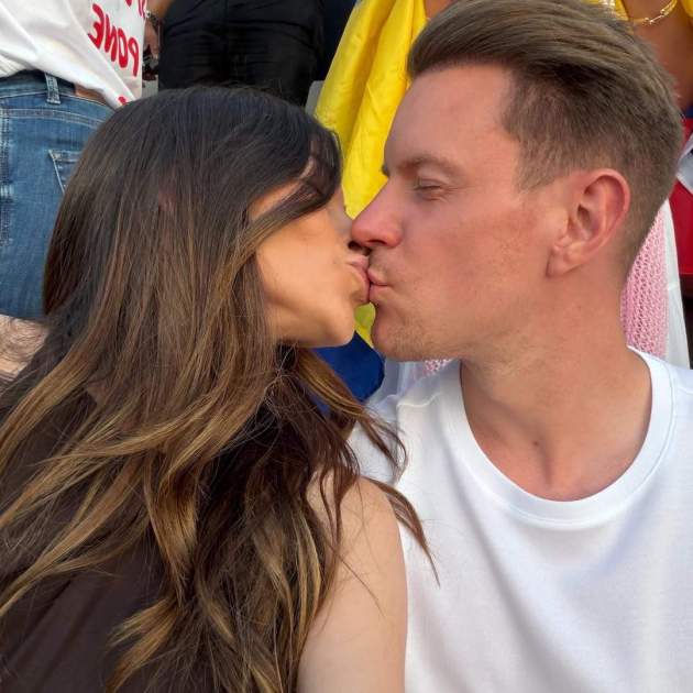 El petó d'Ona Sellarès i Ter Stegen / Instagram El petó d'Ona Sellarès i Ter Stegen / Instagram