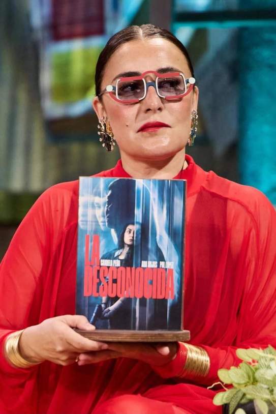 Candela Peña fent promoció de 'La desconocida', la seva nova pel·lícula / Instagram Candela Peña fent promoció de 'La desconocida', la seva nova pel·lícula / Instagram