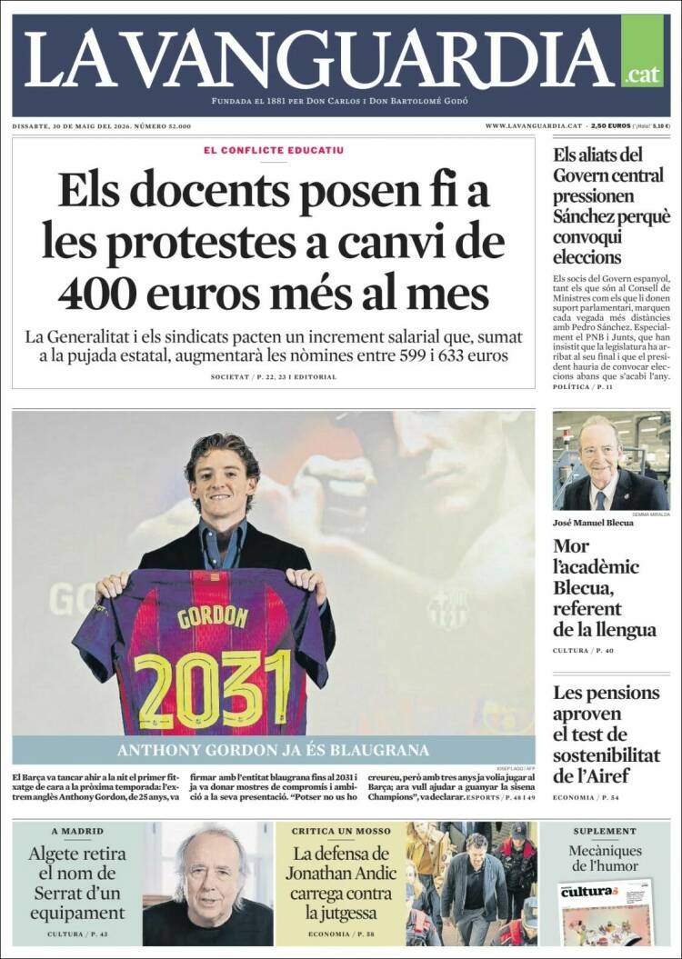'La Vanguardia' 30