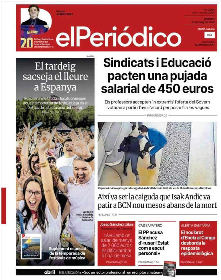 'El Periódico' 30