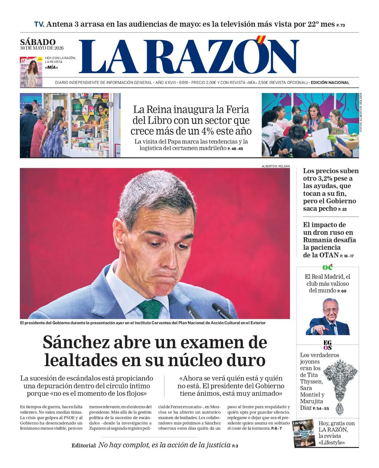 'La Razón' 30
