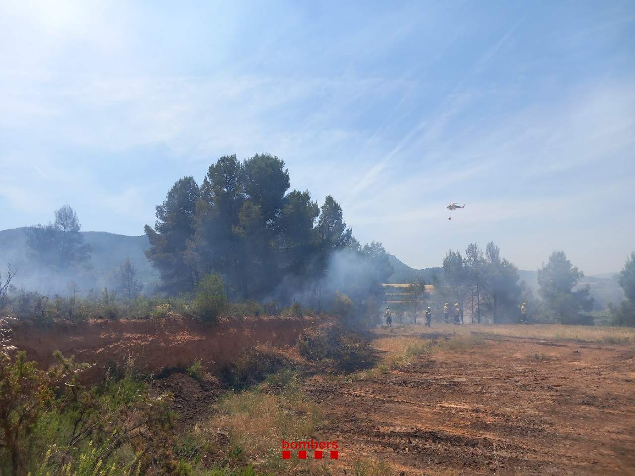 El calor hace efecto: activado el nivel muy alto de incendios en 24 municipios de cuatro comarcas