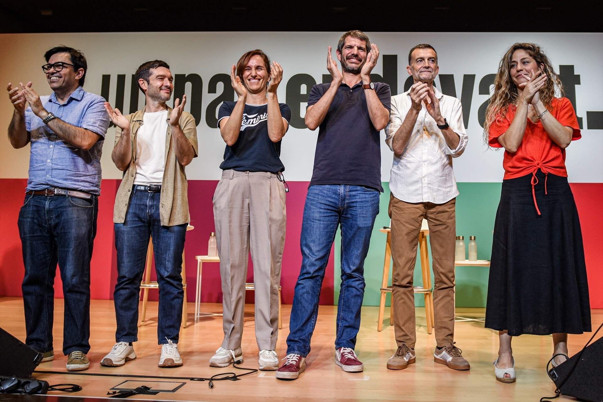 Acte de les esquerres 'Un pas endavant' a Barcelona / Alberto Paredes / Europa Press