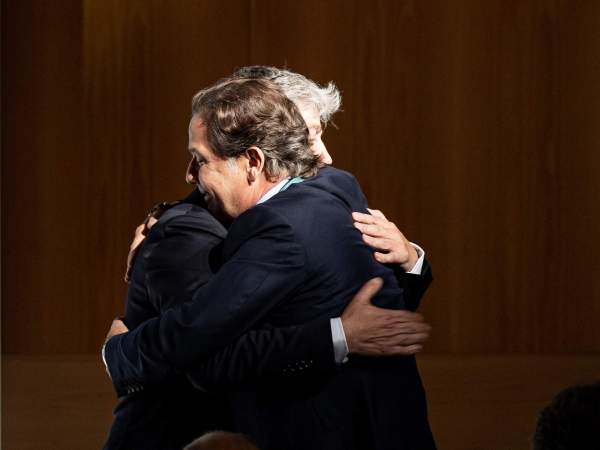 Eloi Planes e Ignacio Rivera relevo presidencial Eloi Planes e Ignacio Rivera relevo presidencial