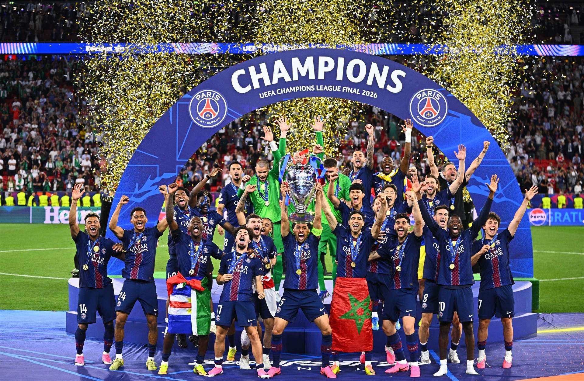El PSG de Luis Enrique guanya la Champions contra l'Arsenal als penals i augmenta la seva hegemonia a Europa