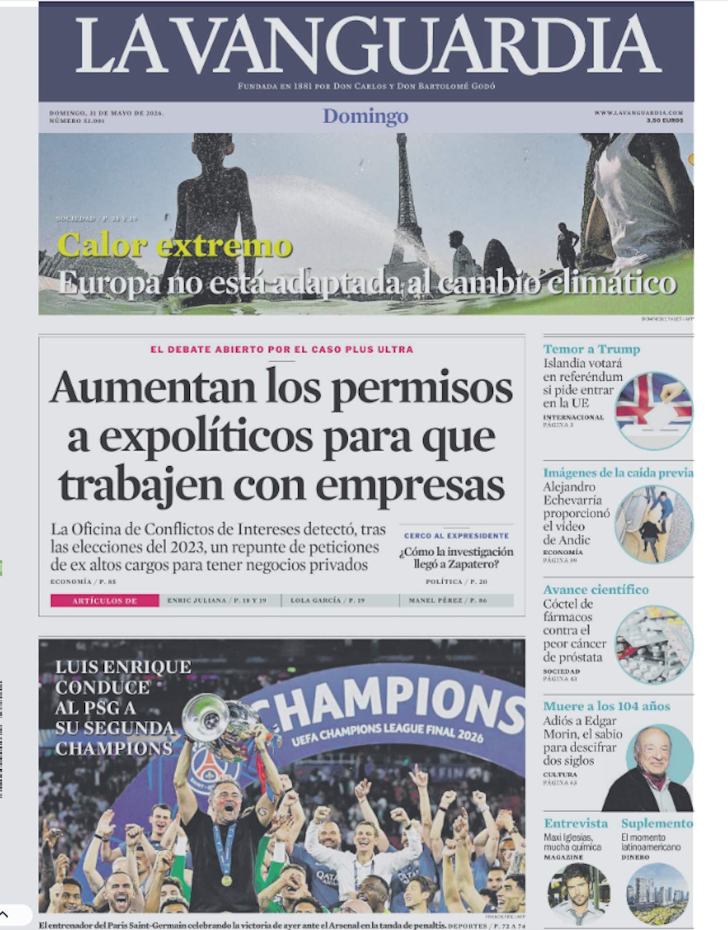 'La Vanguardia' 31