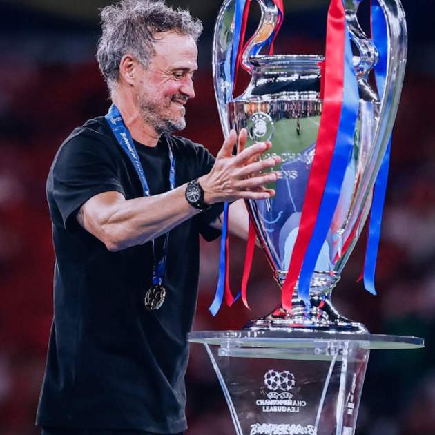 Luis Enrique, amb la seva tercera Champions, segona consecutiva amb el PSG IG
