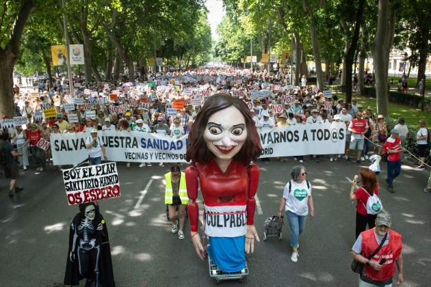 Manifestació per la salut pública a Madrid / Fernando Sánchez / Europa Press Manifestació per la salut pública a Madrid / Fernando Sánchez / Europa Press