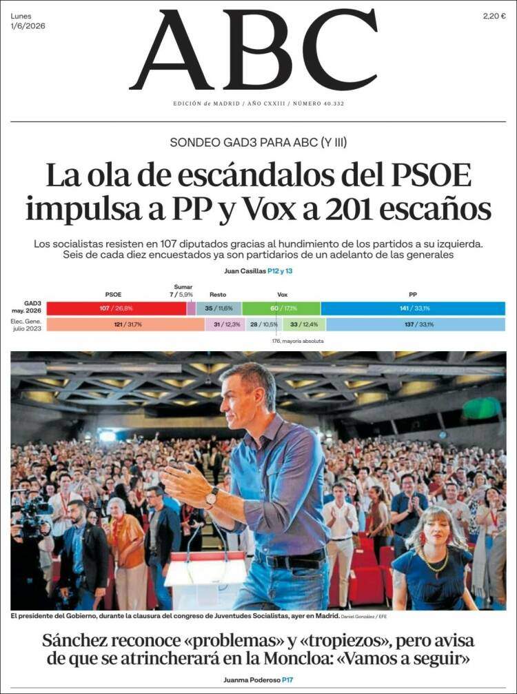 'ABC', 1 de juny de 2026 'ABC', 1 de juny de 2026