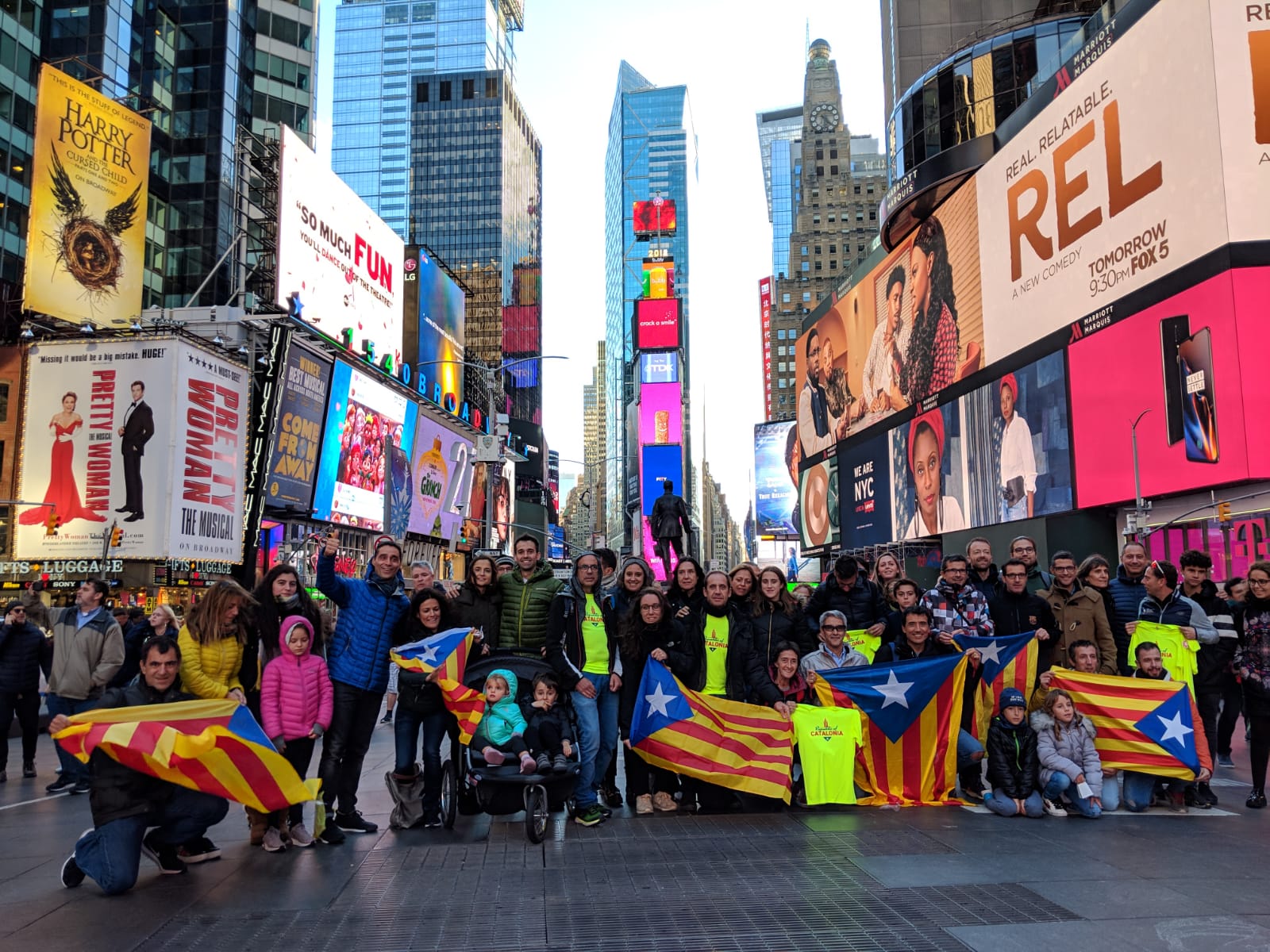 'Estelades' in Times Square