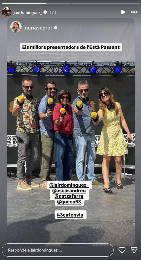 Els presentadors de l''Està passant' IG Els presentadors de l''Està passant' IG