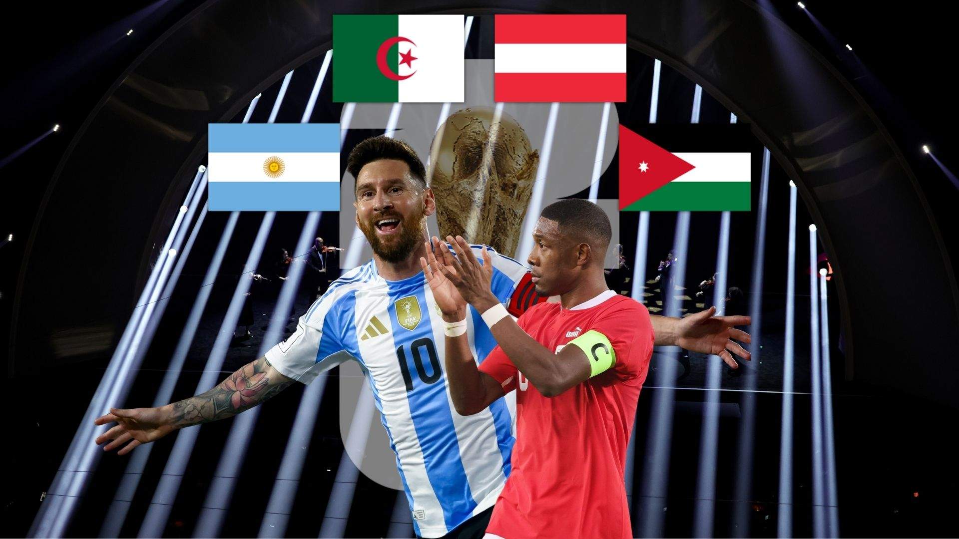 Grup J del Mundial 2026: l'Argentina enceta la revàlida contra Àustria, Algèria i Jordània