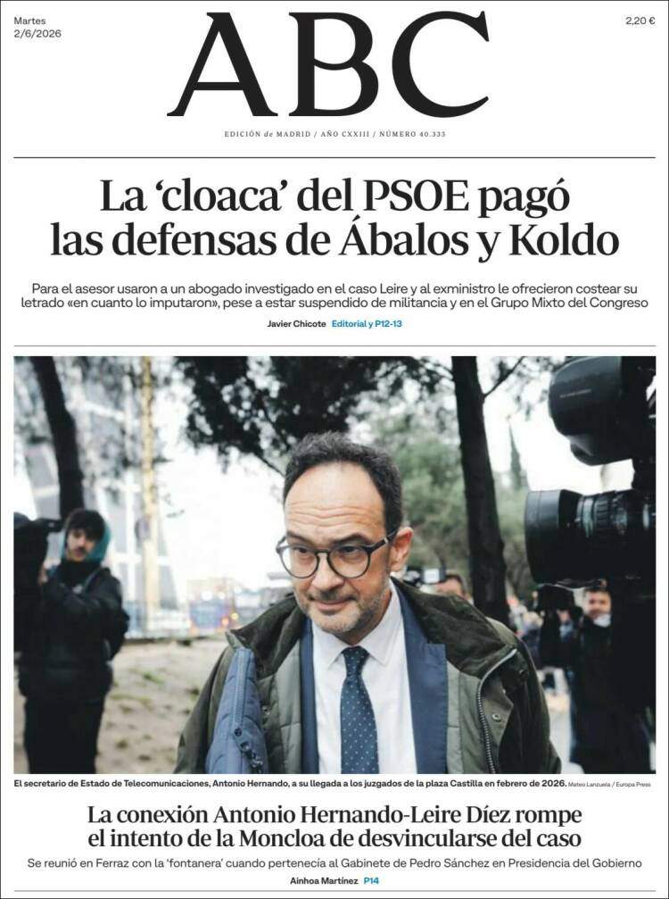 'ABC', 2 de juny de 2026