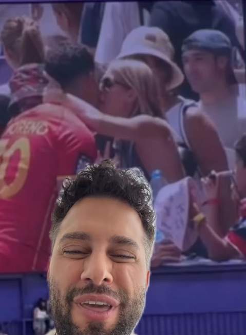 Javi Hoyos publica el petó de Jessica Goicoechea i Manu Moreno / Instagram