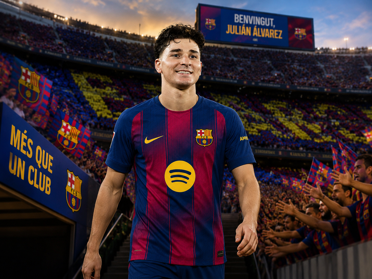 Julián Álvarez ja hauria donat el sí al Barça