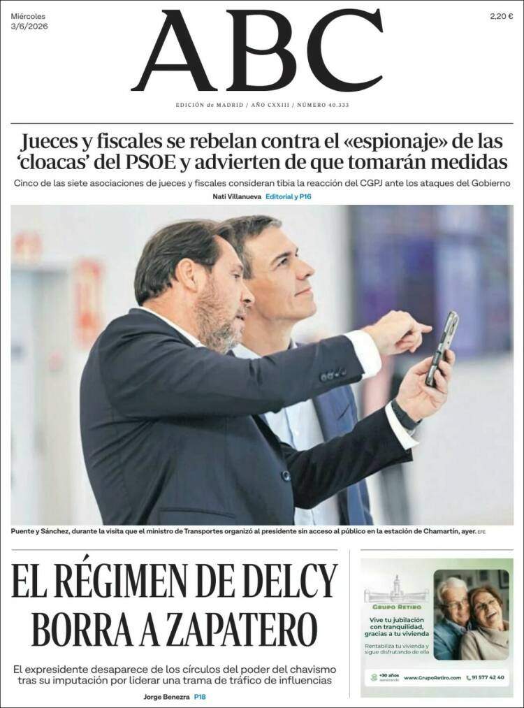 'ABC', 3 de juny de 2026