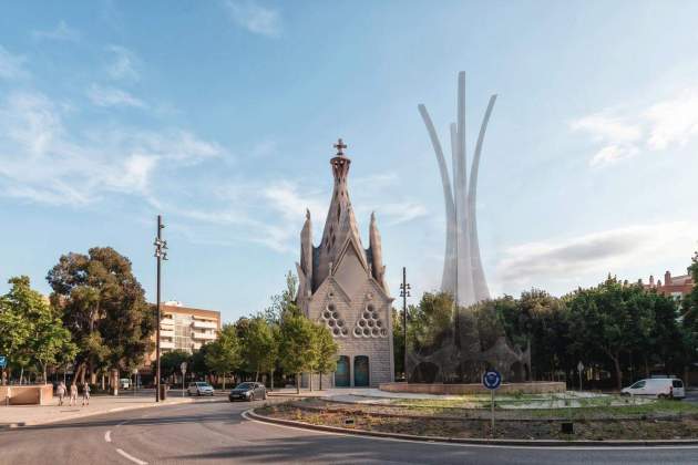 Render capella Gaudí / Foto: Ajuntament de Reus