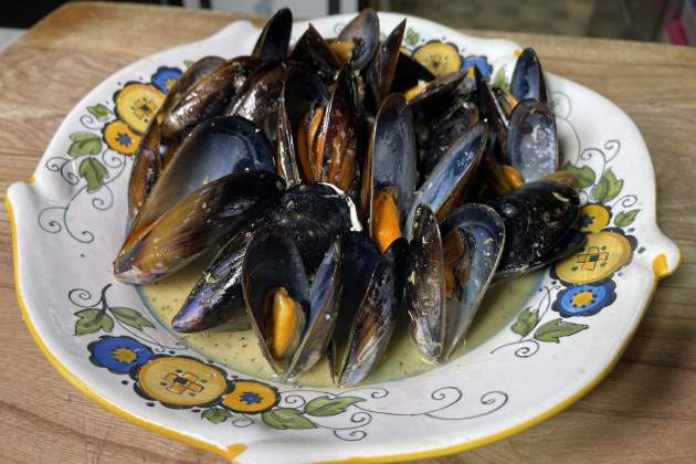 Musclos a la planxa. / Foto: Raquel Sánchez