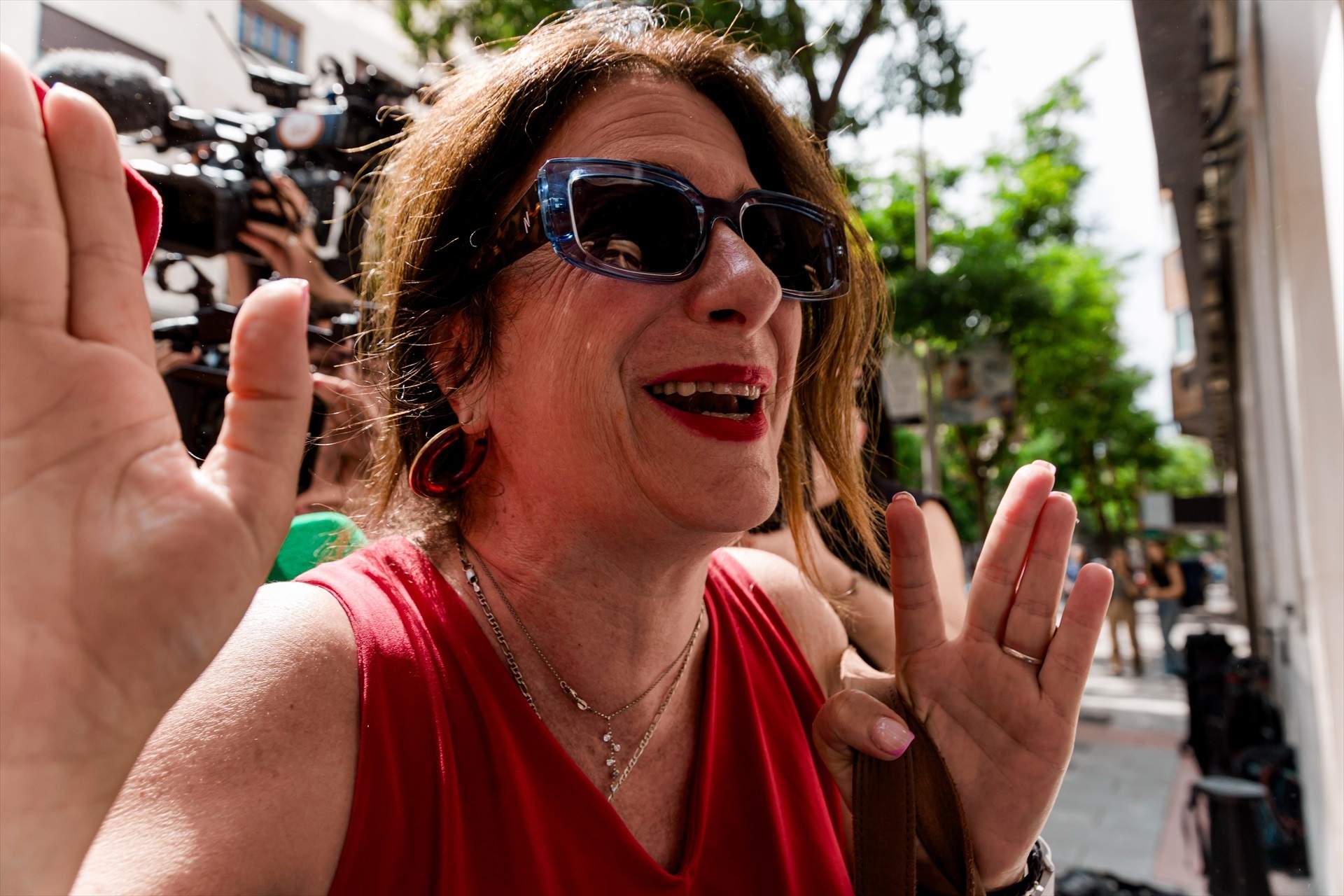 EuropaPress 7165948 exconcejal socialista leire diez llegada sede psoe ferraz junio 2025 madrid