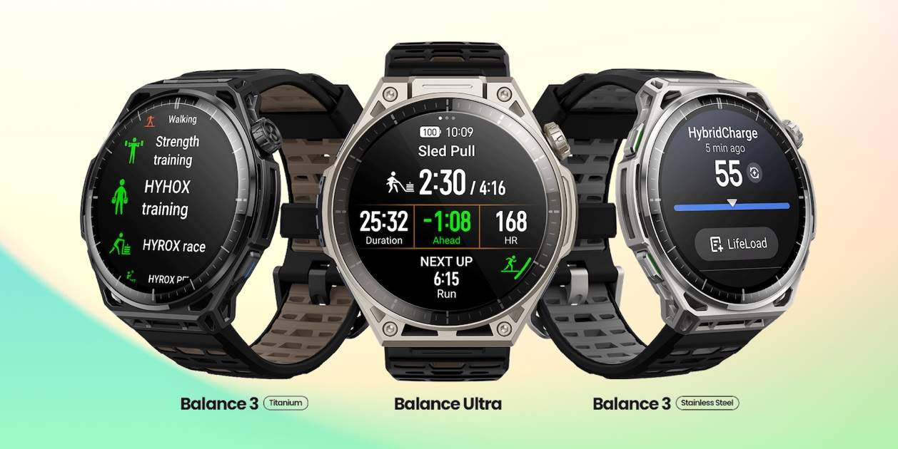 Amazfit presenta sus nuevos wearables Balance 3