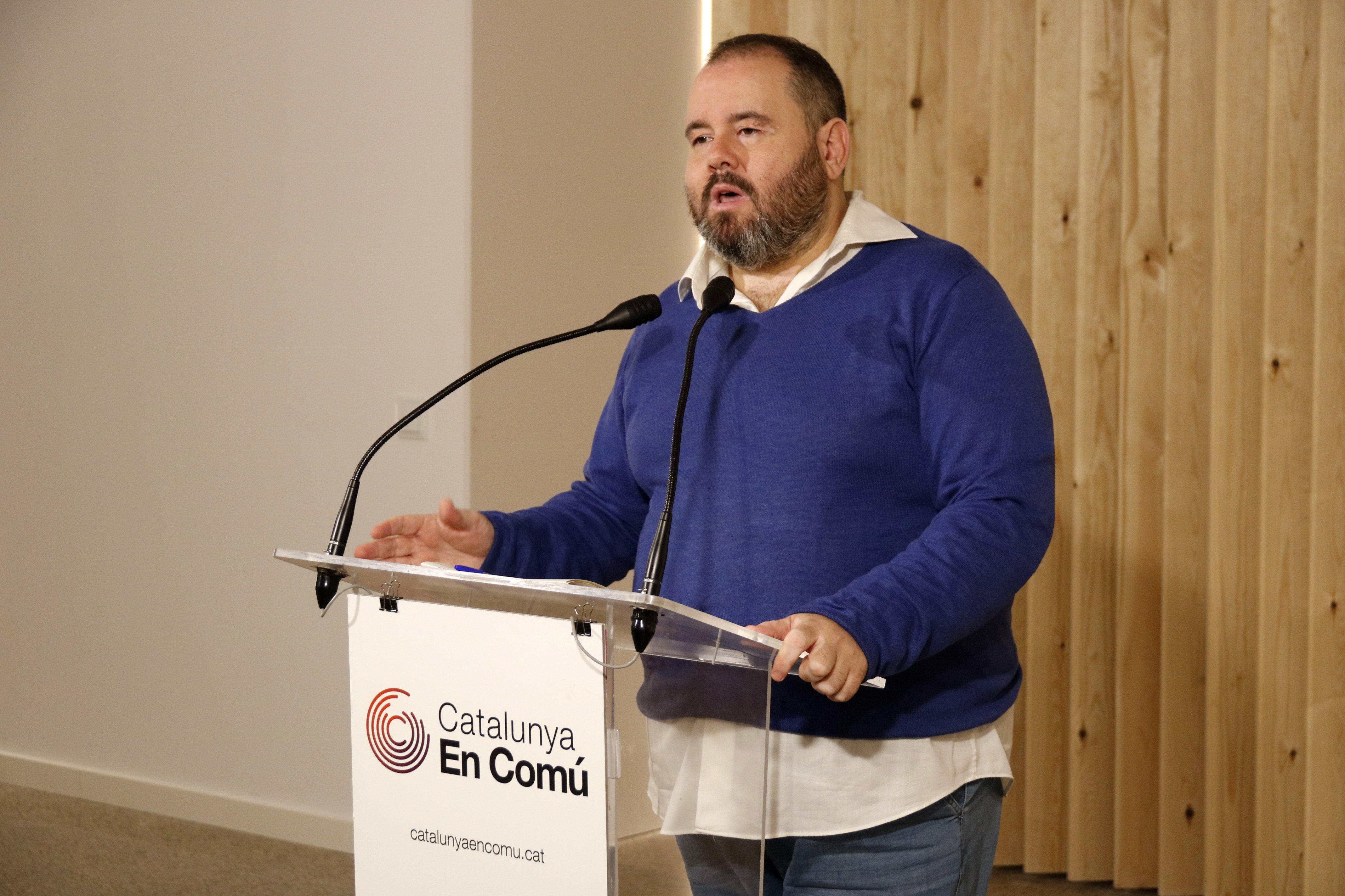 Los comunes condicionan los presupuestos catalanes a la aprobación de los de Sánchez