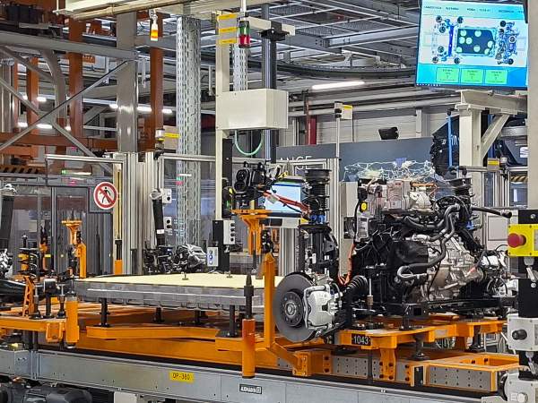 Plataforma y bateria para la producción del Cupra Raval, en Martorell Plataforma y bateria para la producción del Cupra Raval, en Martorell