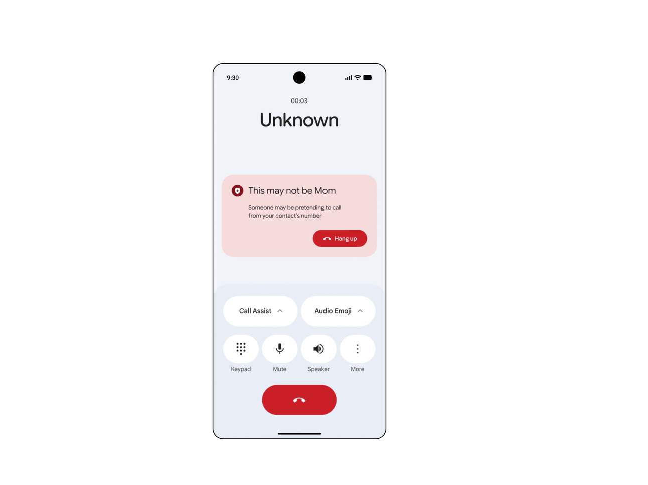 La darrera actualització d'Android inclou una funció que identifica trucades estafa
