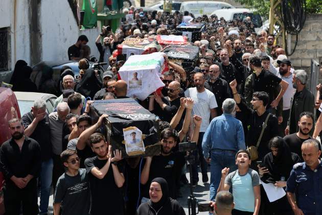 funeral al líban per un atac israelià efe 