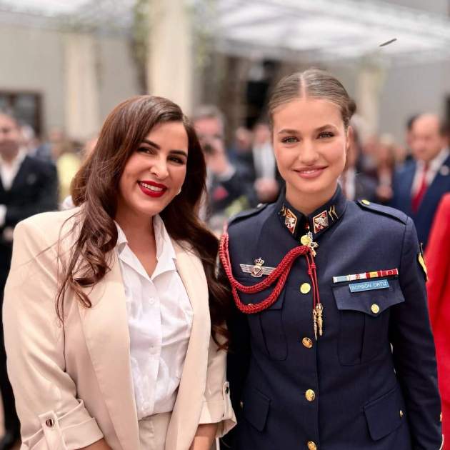 Miriam Alegría con Leonor / Instagram