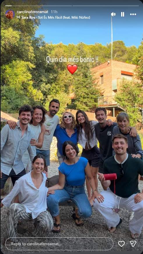 Foto de la trobada La travessa VIP / Instagram 