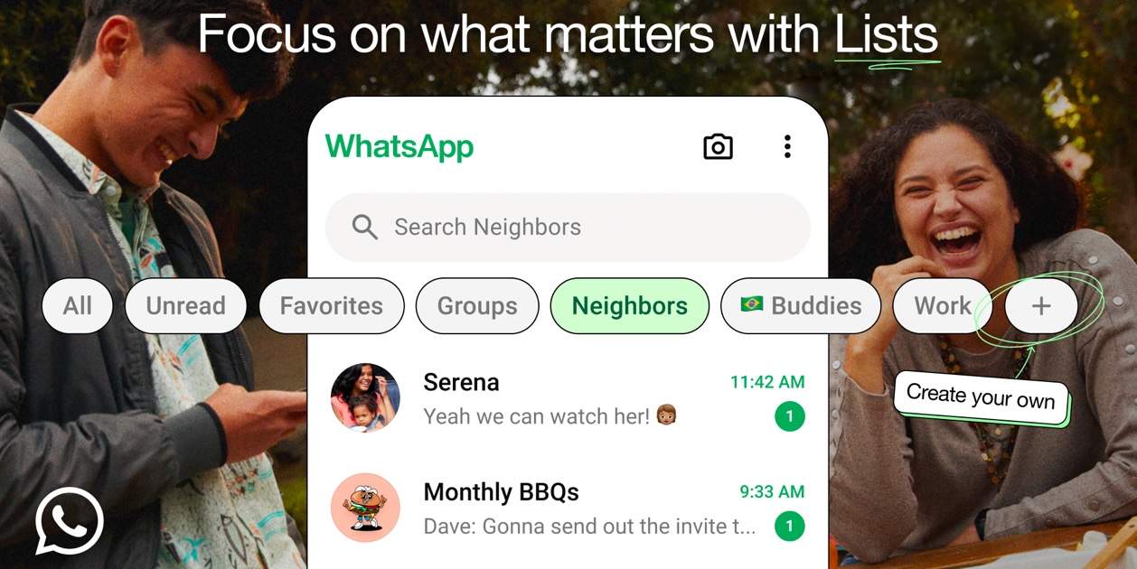 La nova vista de xats de WhatsApp comença a arribar als usuaris d'iPhone