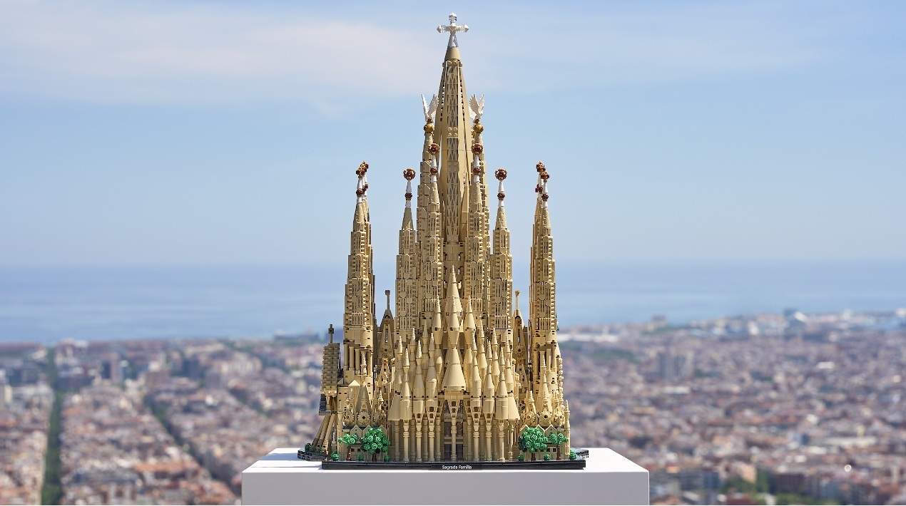 La Sagrada Família es converteix en el model de Lego més gros de la història, amb 12.060 peces