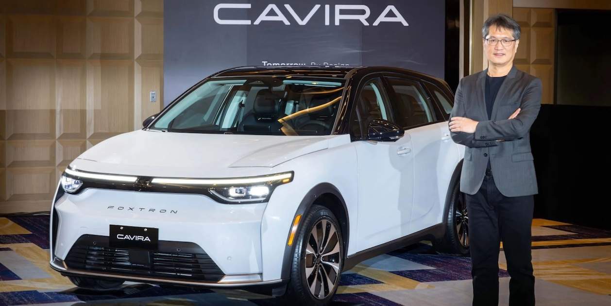 De fabricar el iPhone a competir con Tesla: Foxconn presenta su primer SUV eléctrico