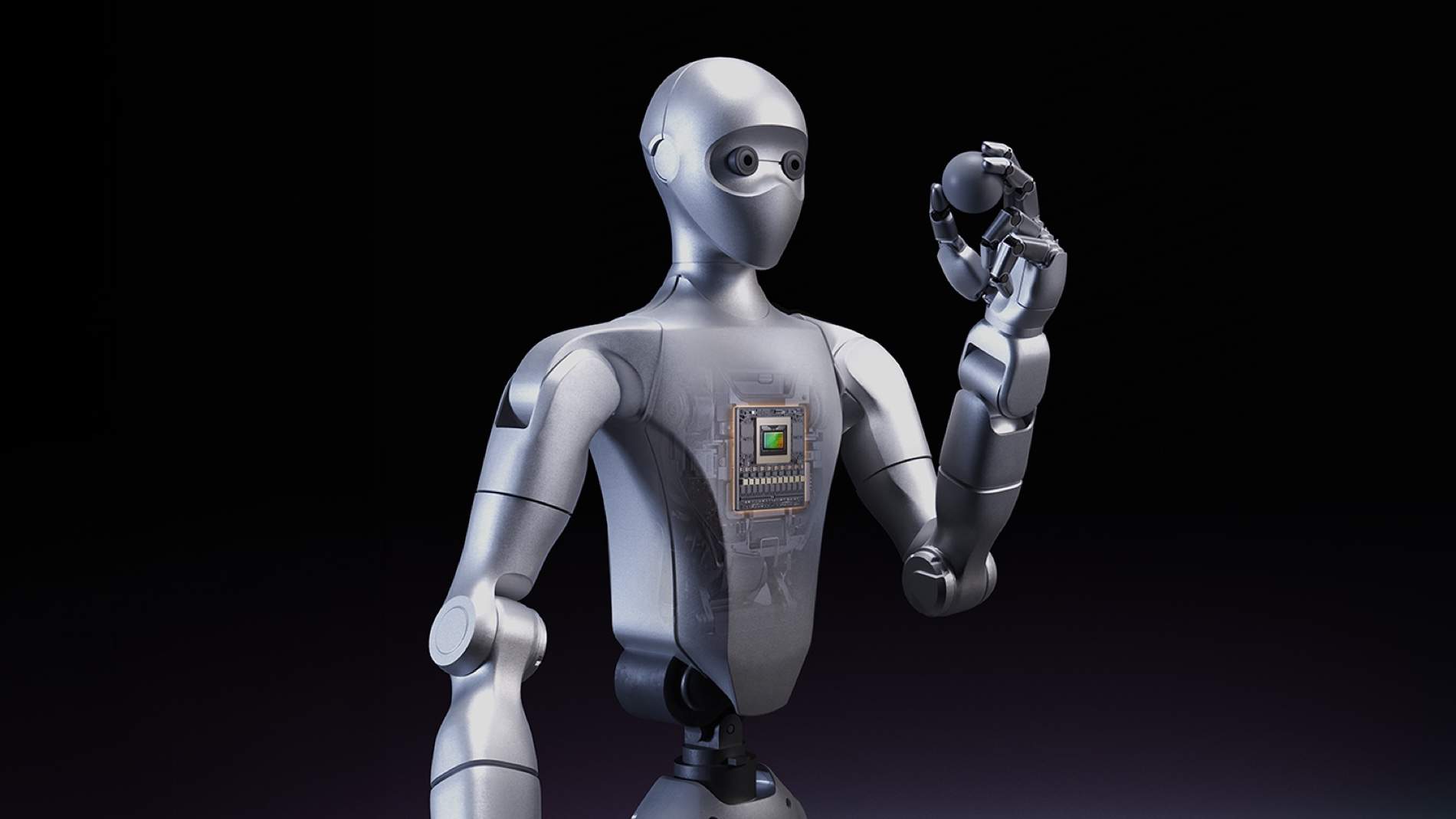 Nvidia posarà el cervell d'aquest robot humanoide amb "intel