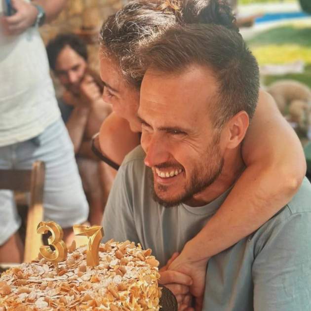 Arnau París amb Rais Esteve quan va fer 37 anys / Instagram Arnau París amb Rais Esteve quan va fer 37 anys / Instagram