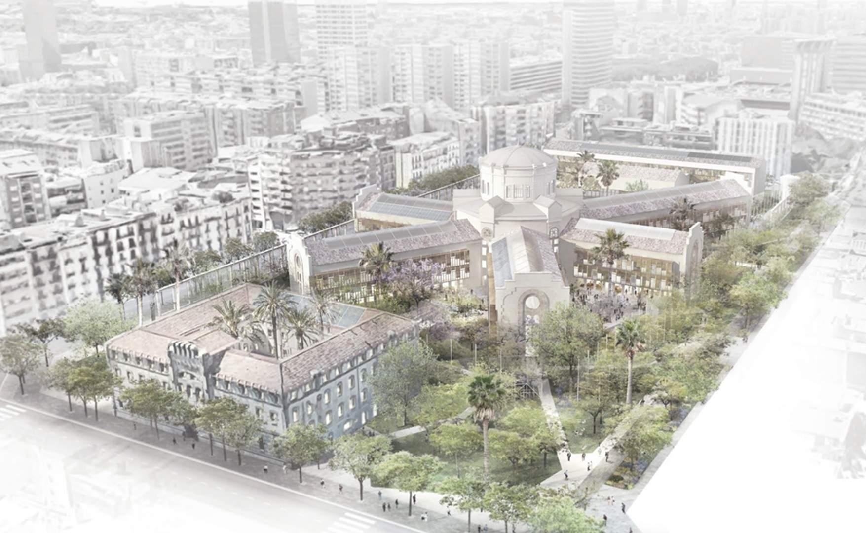 Així serà la reconversió de la Model de Barcelona: inici d’obres aquest any i horitzó final cap al 2034
