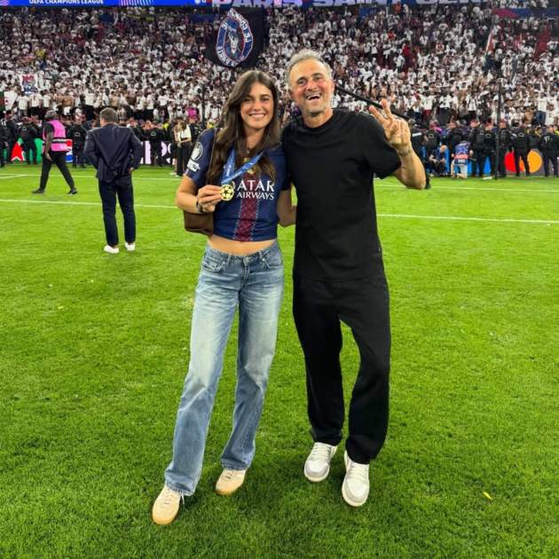 Sira Martínez i Luis Enrique Instagram Sira Martínez i Luis Enrique Instagram