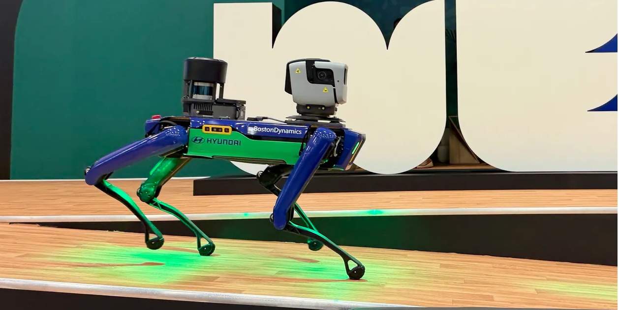Perros robots que estaran en el Mundial 2026