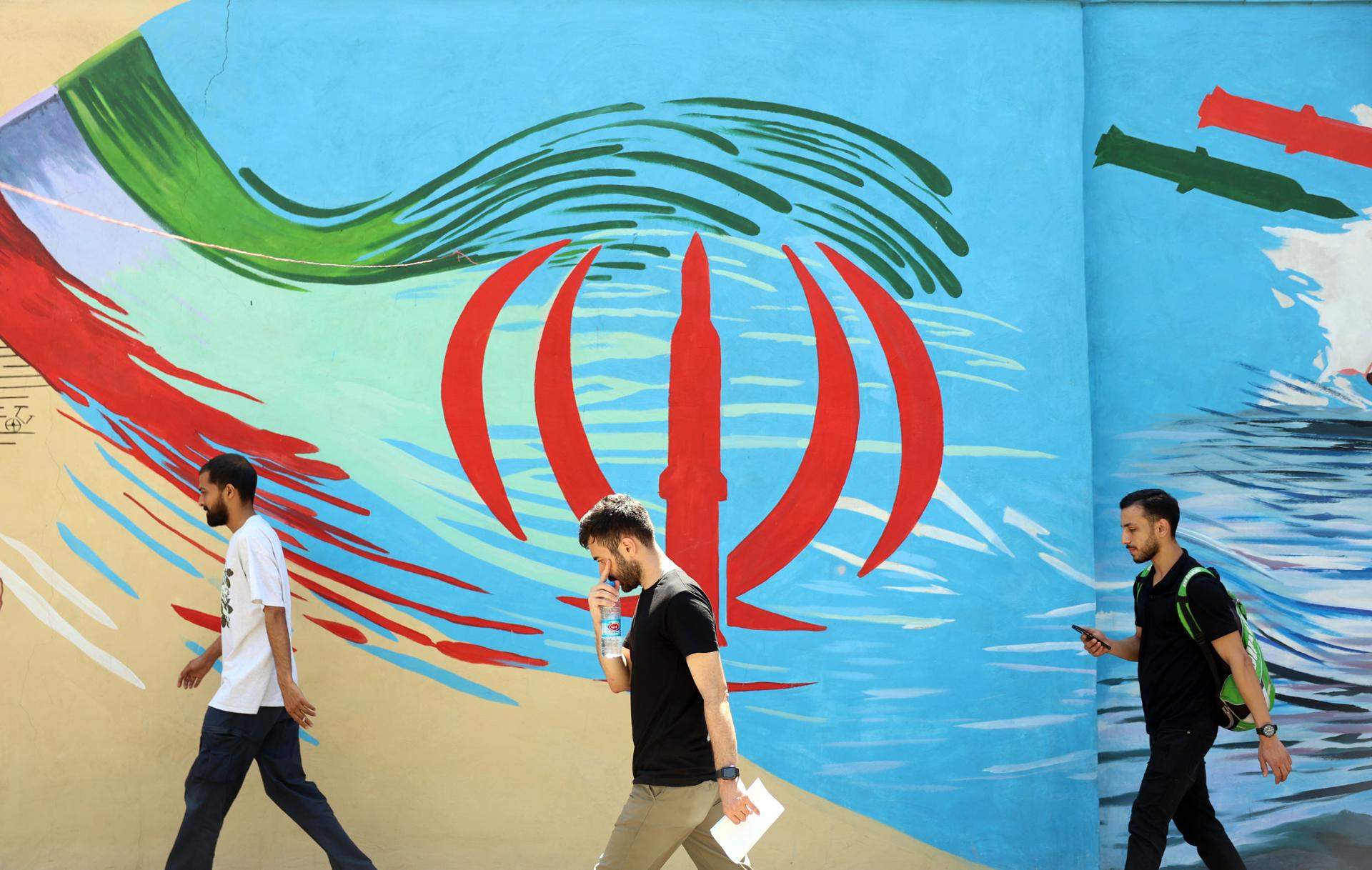 Mural a l'Iran / EFE