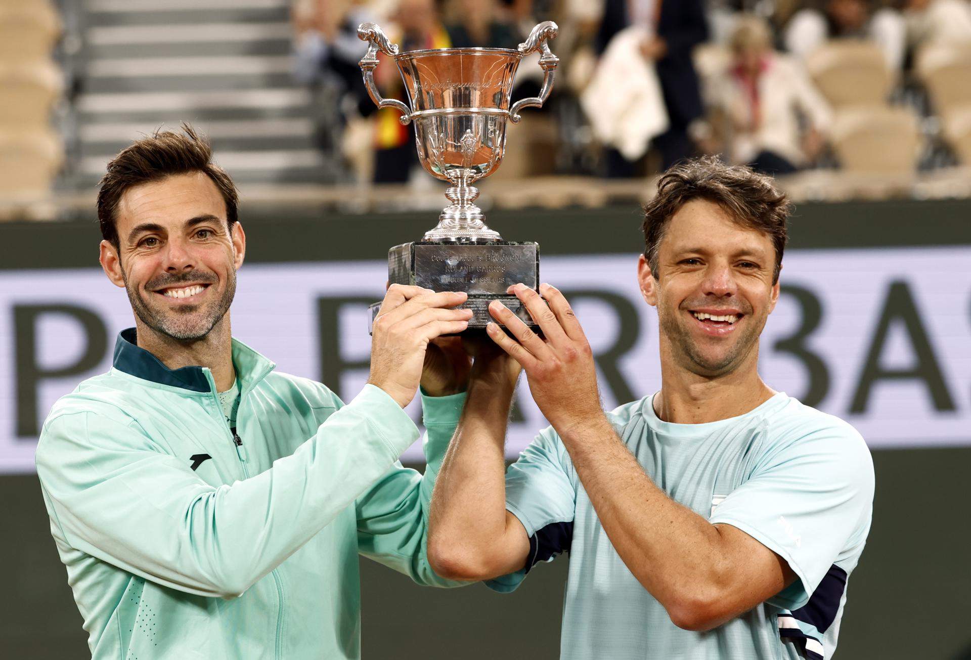 El català Marcel Granollers i l'argentí Horacio Zeballos revaliden el títol de Roland Garros