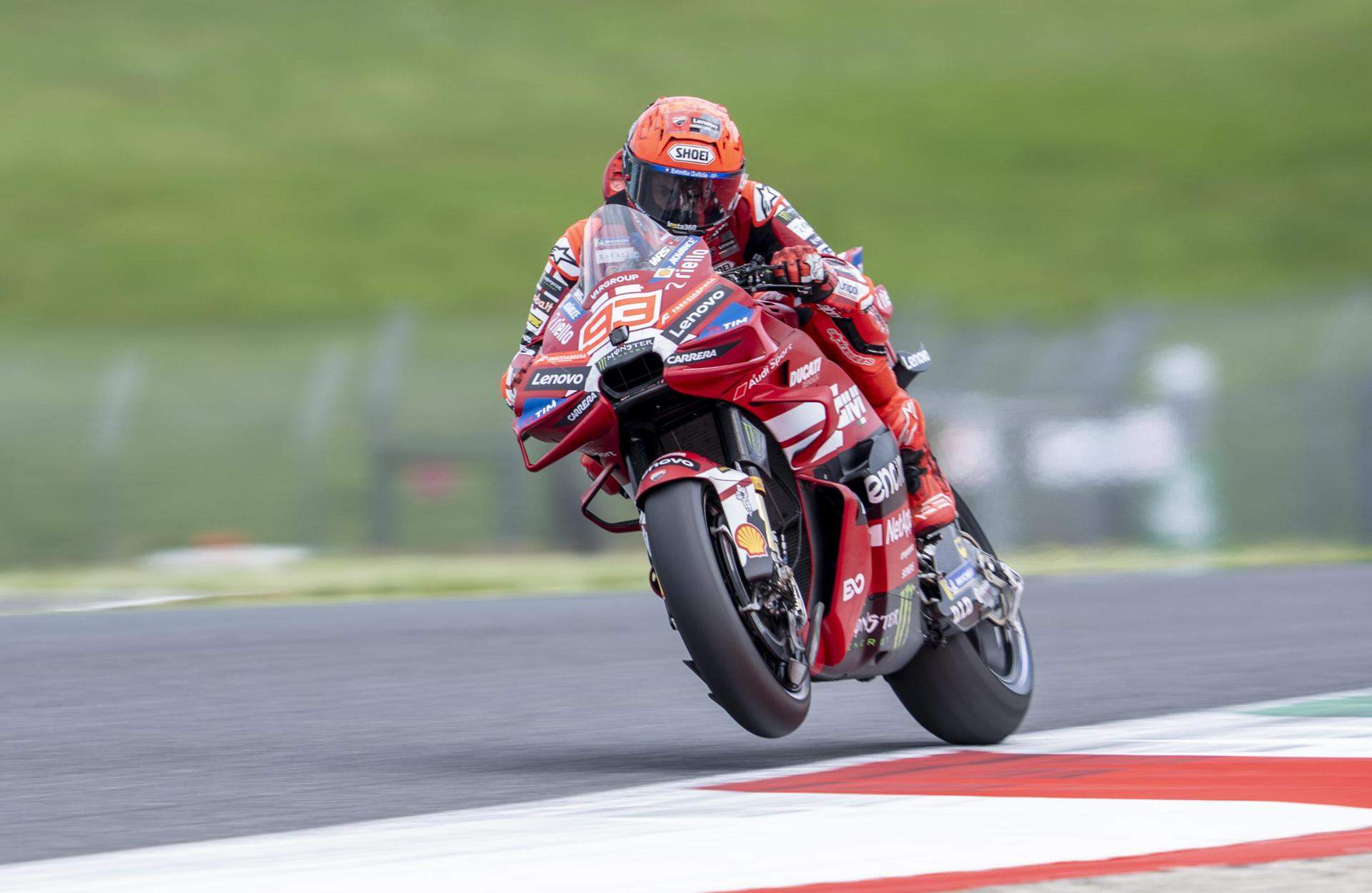 Marc Márquez recupera el somriure amb una victòria sense discussió a l’esprint d’Hongria