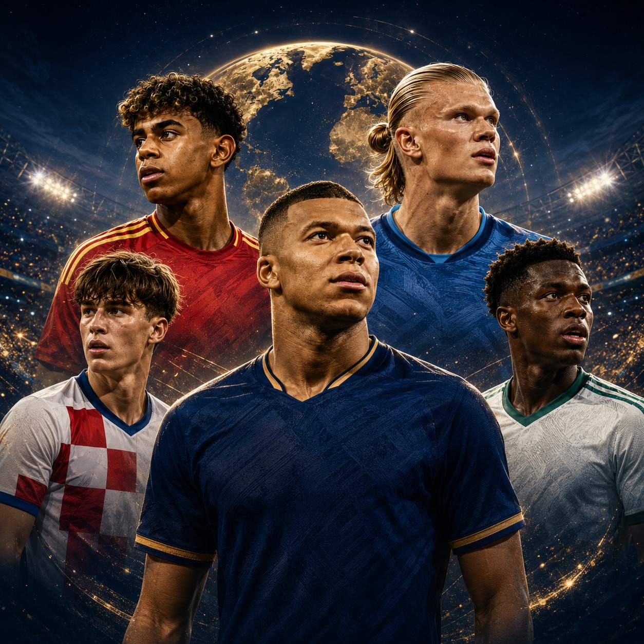 Les grans estrelles i les joves promeses cridades a marcar el Mundial de futbol 2026