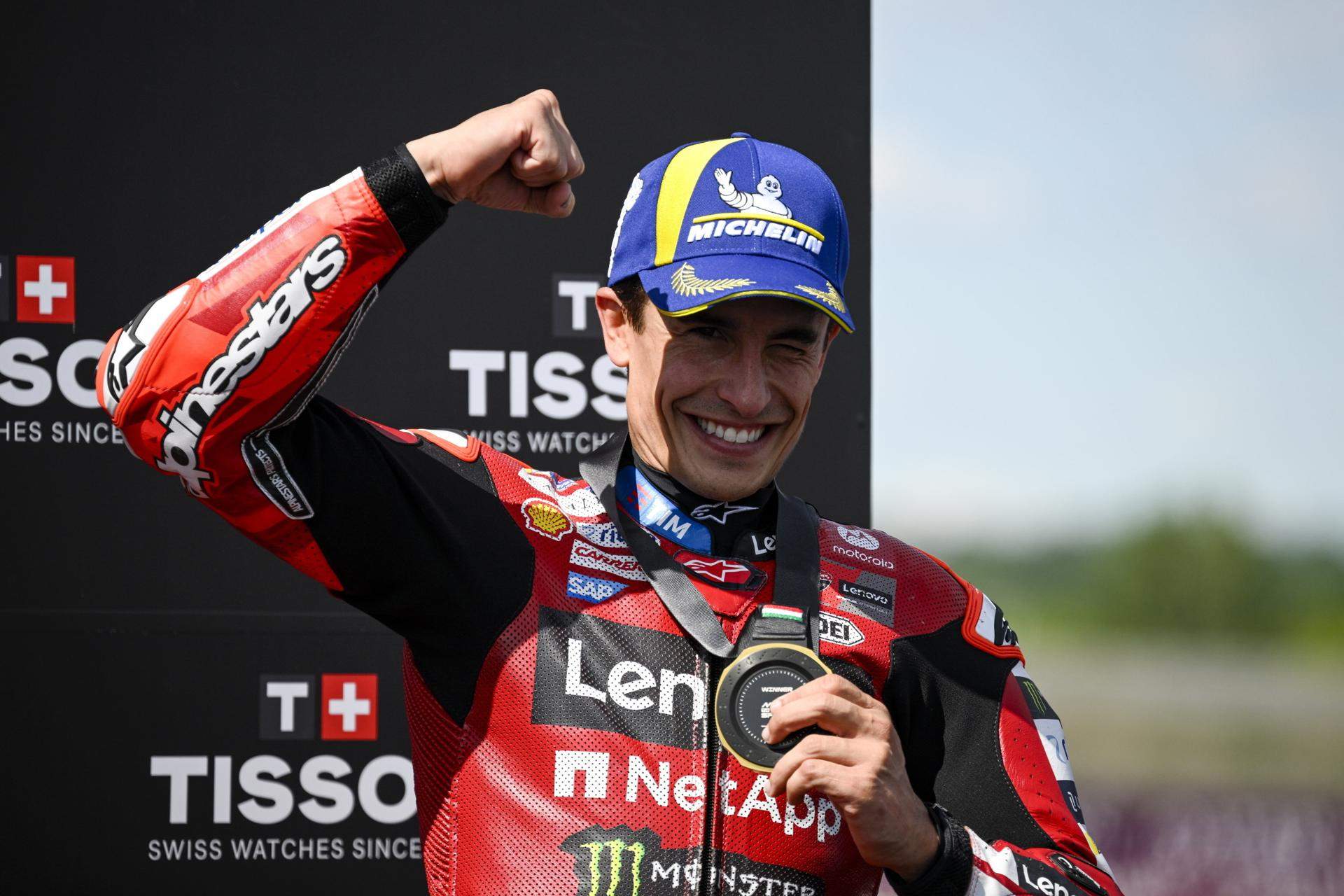 Marc Márquez recupera el somriure amb una victòria sense discussió a l’esprint d’Hongria