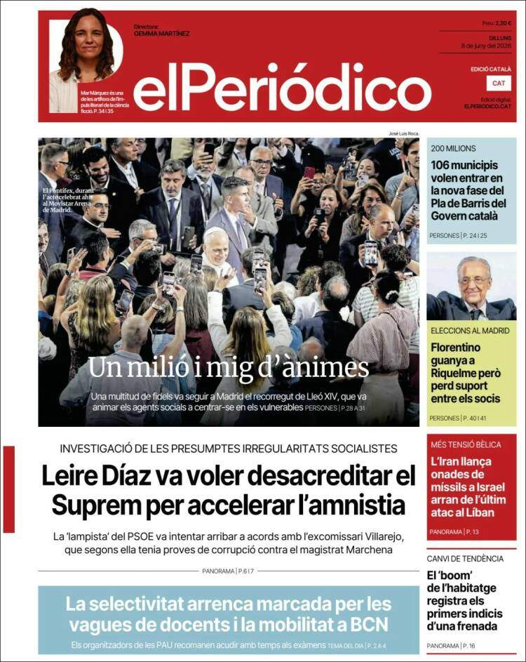'El Periódico', 8 de juny de 2026