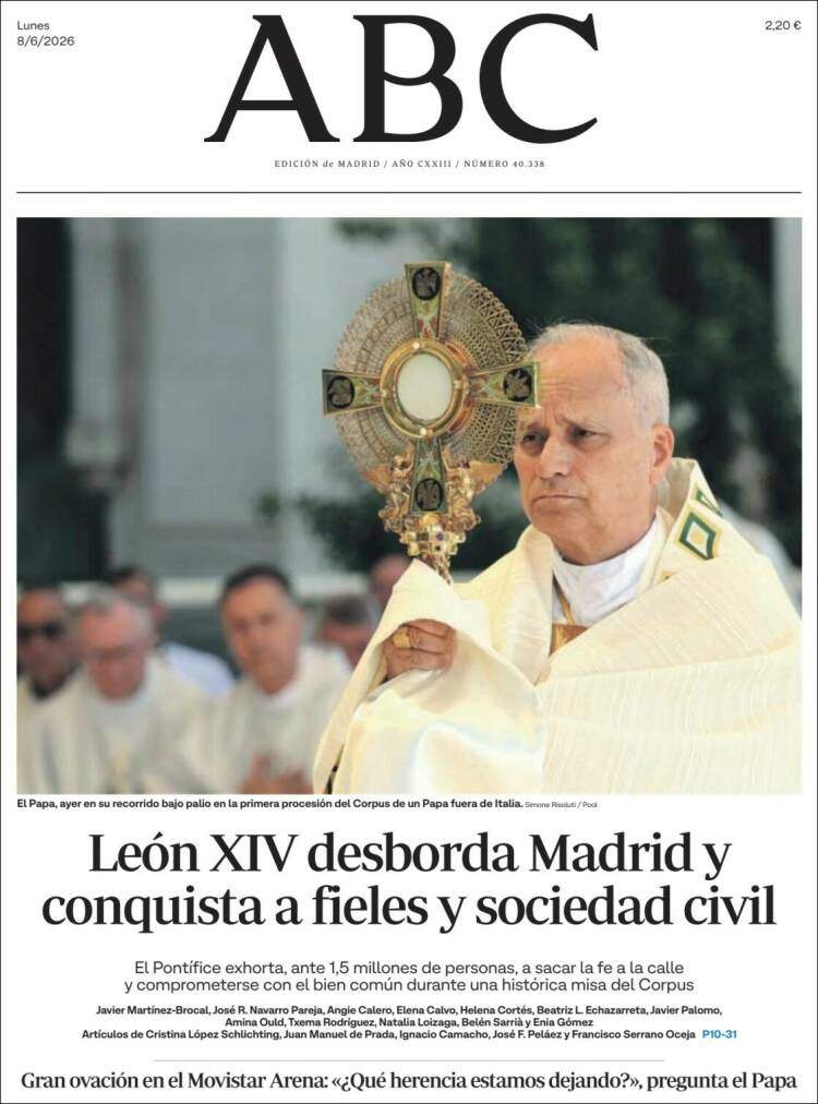 'ABC', 8 de juny de 2026