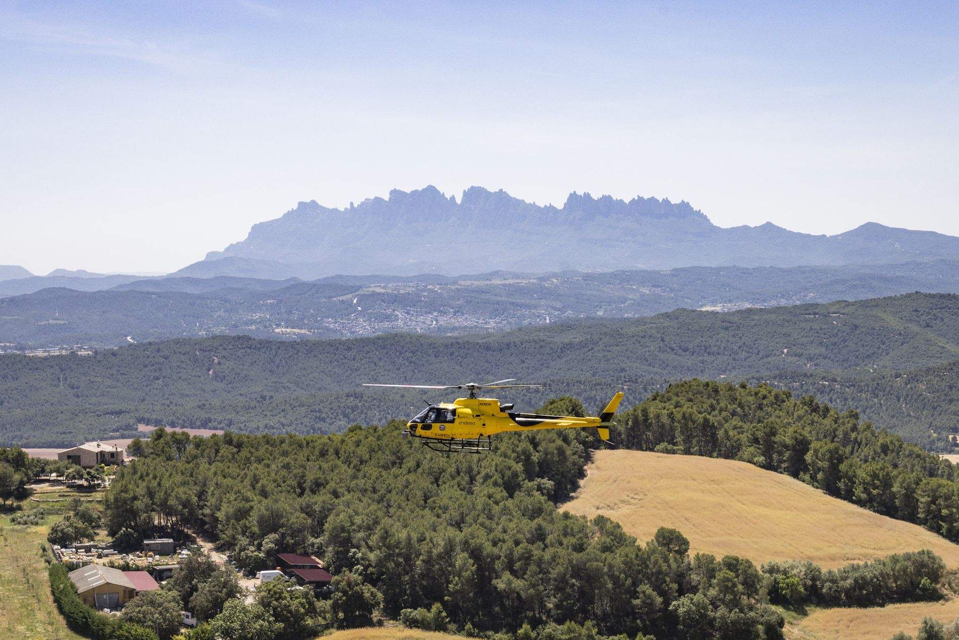 Tecnologia i natura es donen la mà: així es protegeixen els boscos de Catalunya des de l'aire
