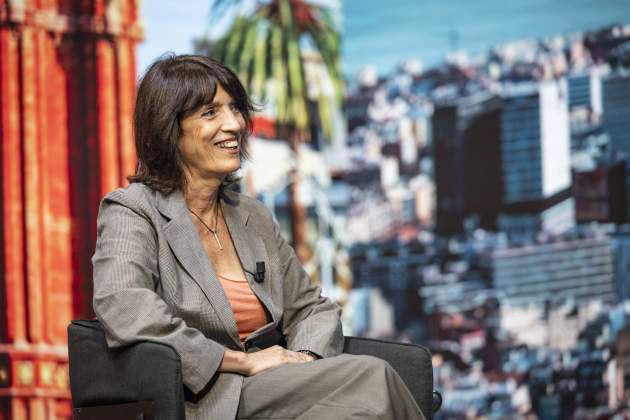 Entrevista Pilar Calvo, diputada al congrés i alcaldable de Junts a Barcelona / Foto: Carlos Baglietto Entrevista Pilar Calvo, diputada al congrés i alcaldable de Junts a Barcelona / Foto: Carlos Baglietto