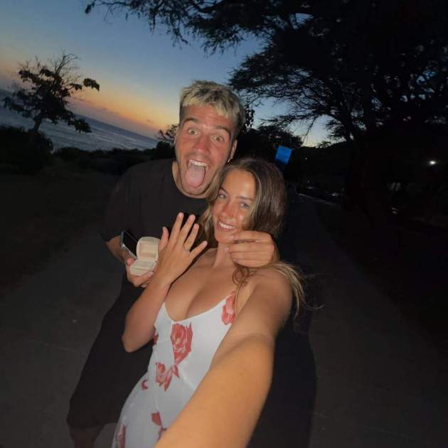 Marc Guiu demana matrimoni a Maria Riera / Instagram Marc Guiu demana matrimoni a Maria Riera / Instagram